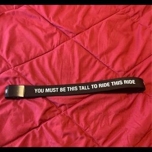 Vintage Hot Topic Mall Goth Belt from 2005